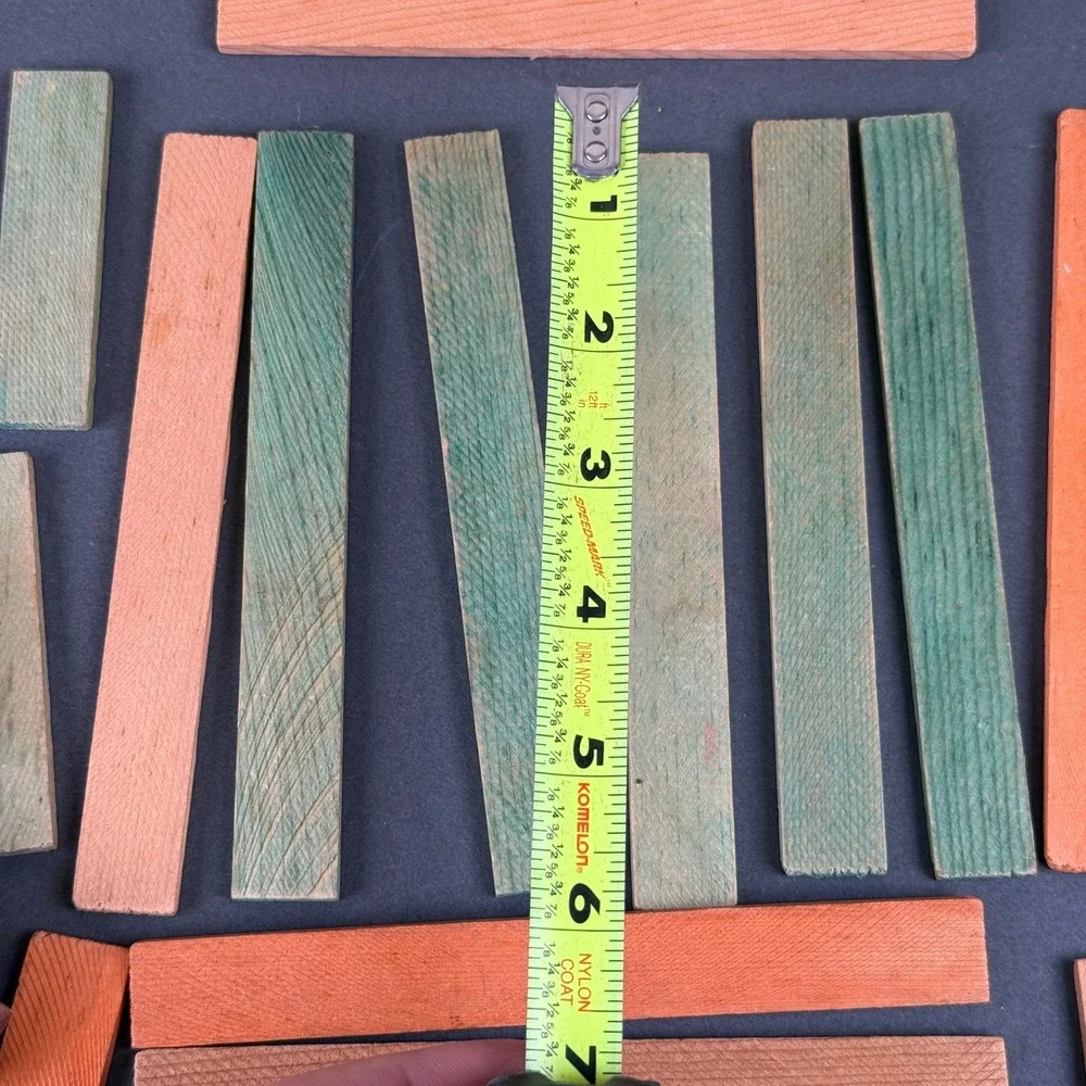 Lincoln Logs Building Wood Construction Toy mix lot 100+ pieces